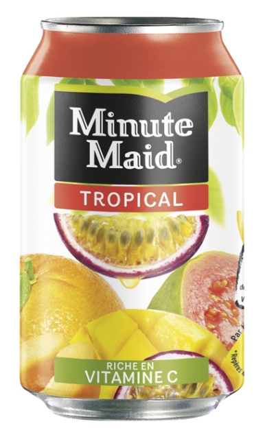 Catalogue Produits > Produits > Minute Maid Tropical 33cl